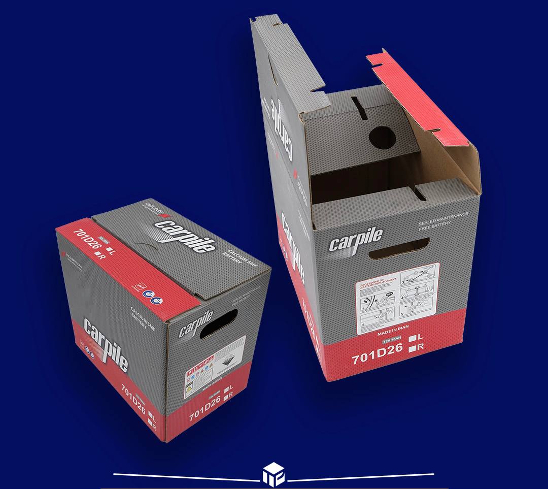 تاش پک بسته‌بندی قطعات یدکی خودرو