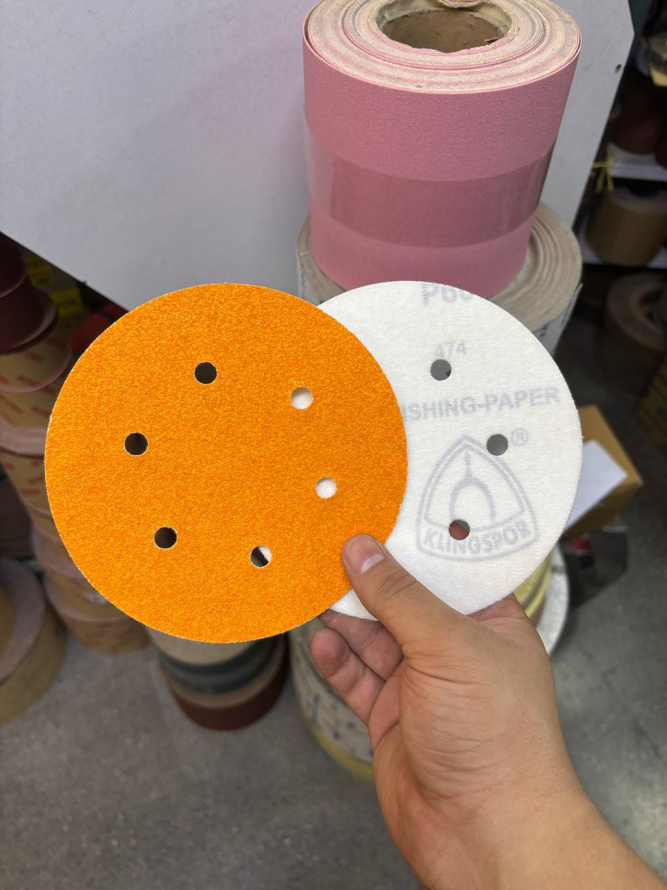 سنباده کرکی ۱۵ سانت