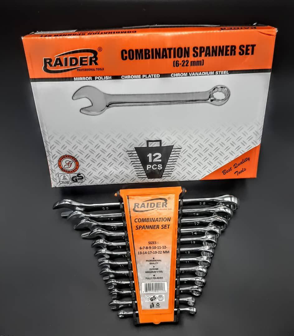 آچار یکسر رینگی 12عددی پلکانی