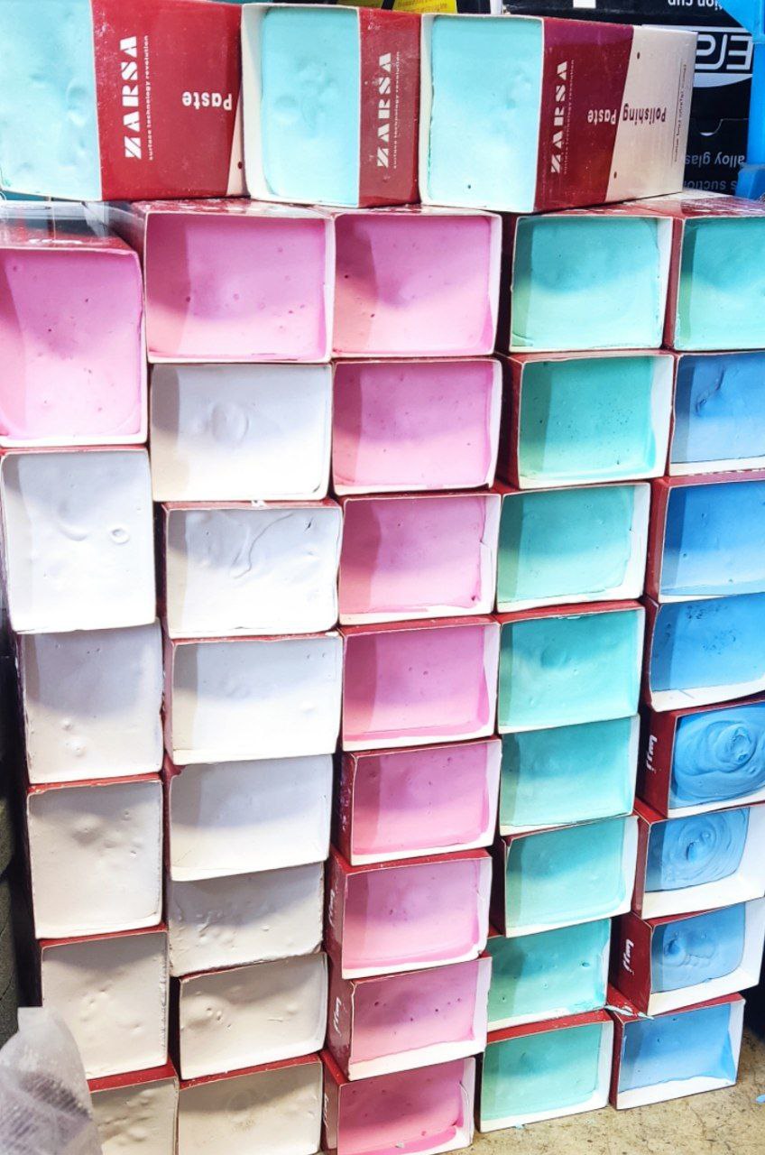 صابون پرداخت کاری