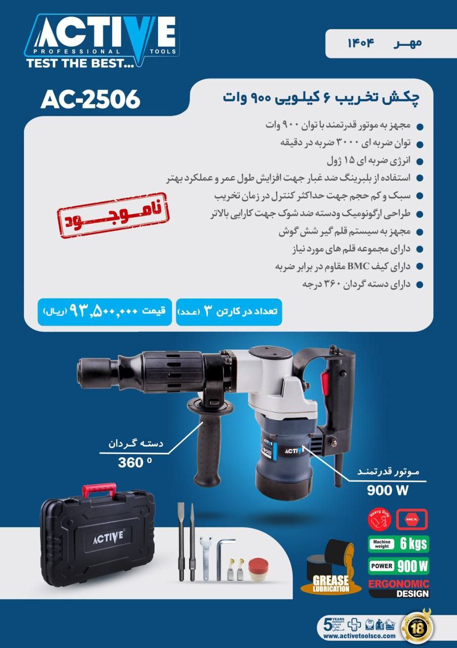 بتن کن های اکتیو در مدل های مختلف موجود شد و آماده توزیع میباشد