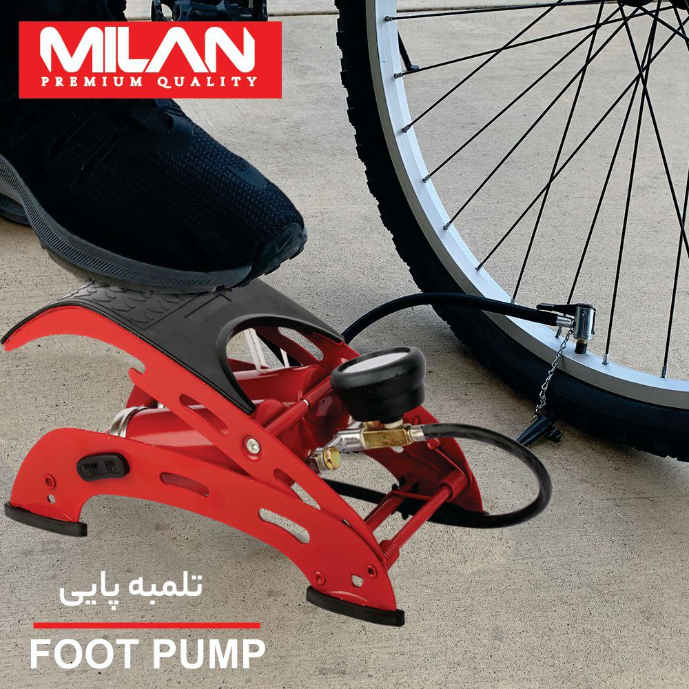 تلمبه پایی ابزاری کاربردی است. این محصول از دو سیلندر پرقدرت ساخته شده که به وسیله فشار پا کار می‌کن