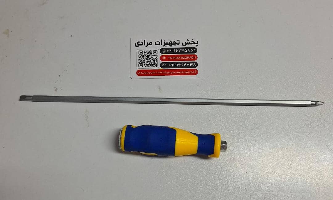 پیچ گوشتی ضربه خور دو طرفه 6*300