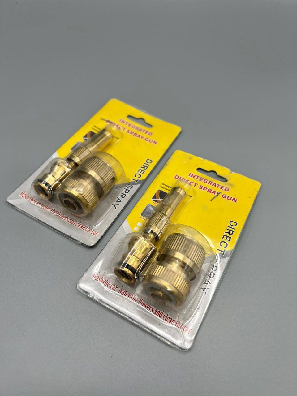  کارواش دوتیکه برنجی کوبلینگ دار