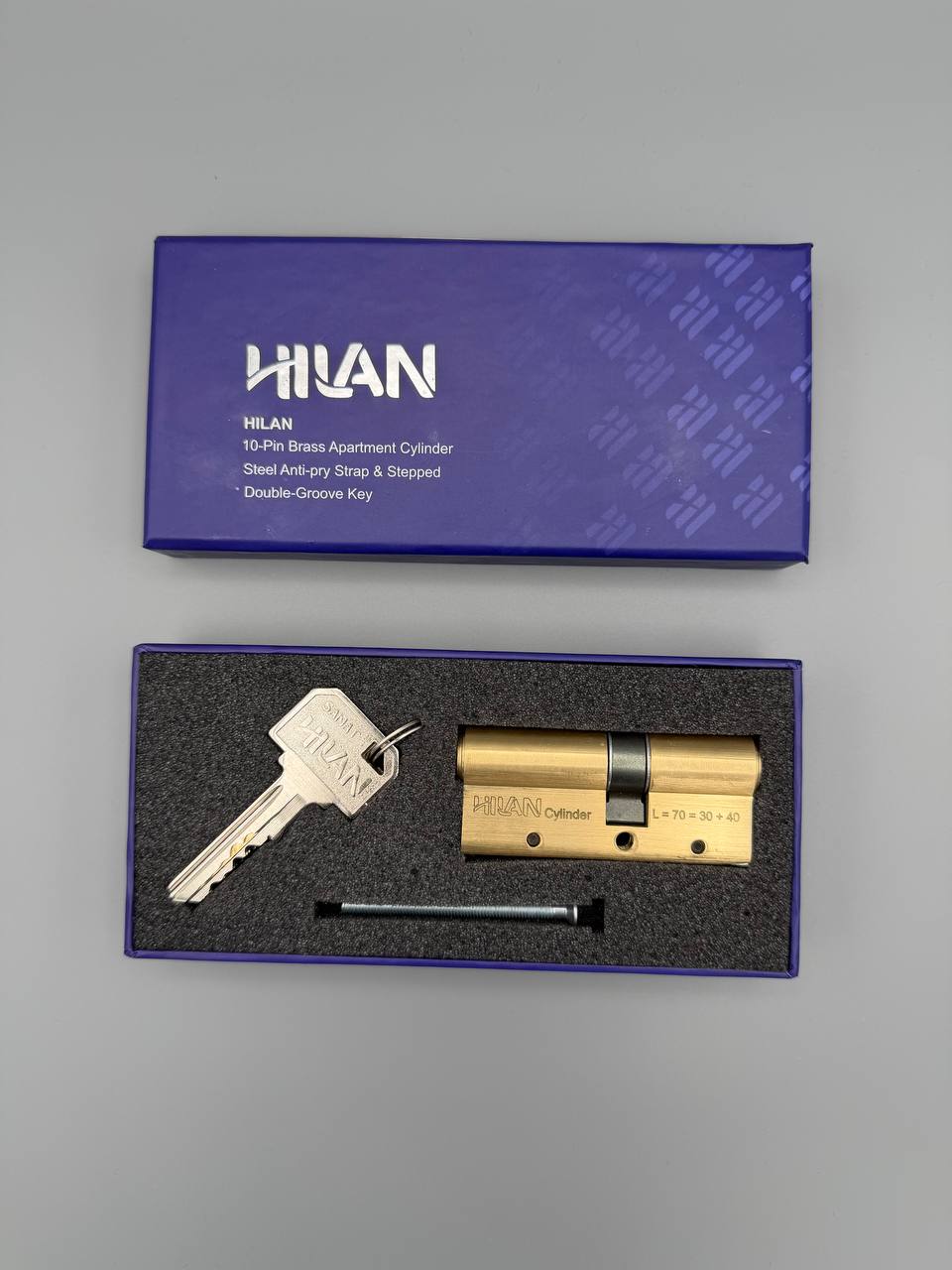 سیلندر امنیتی تمام برنج تسمه دار هیلان