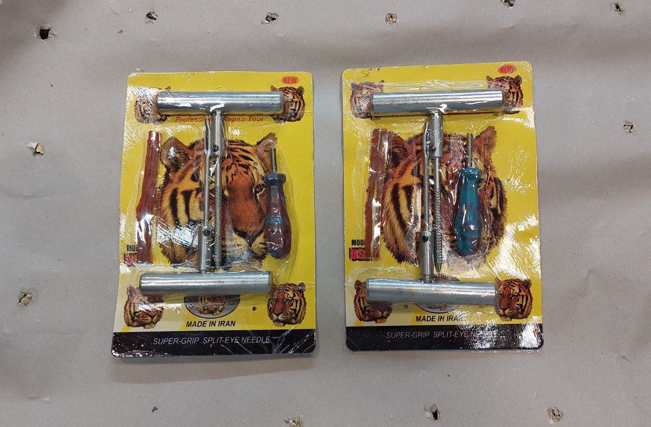  درفش جفت فلزی بالوازم 