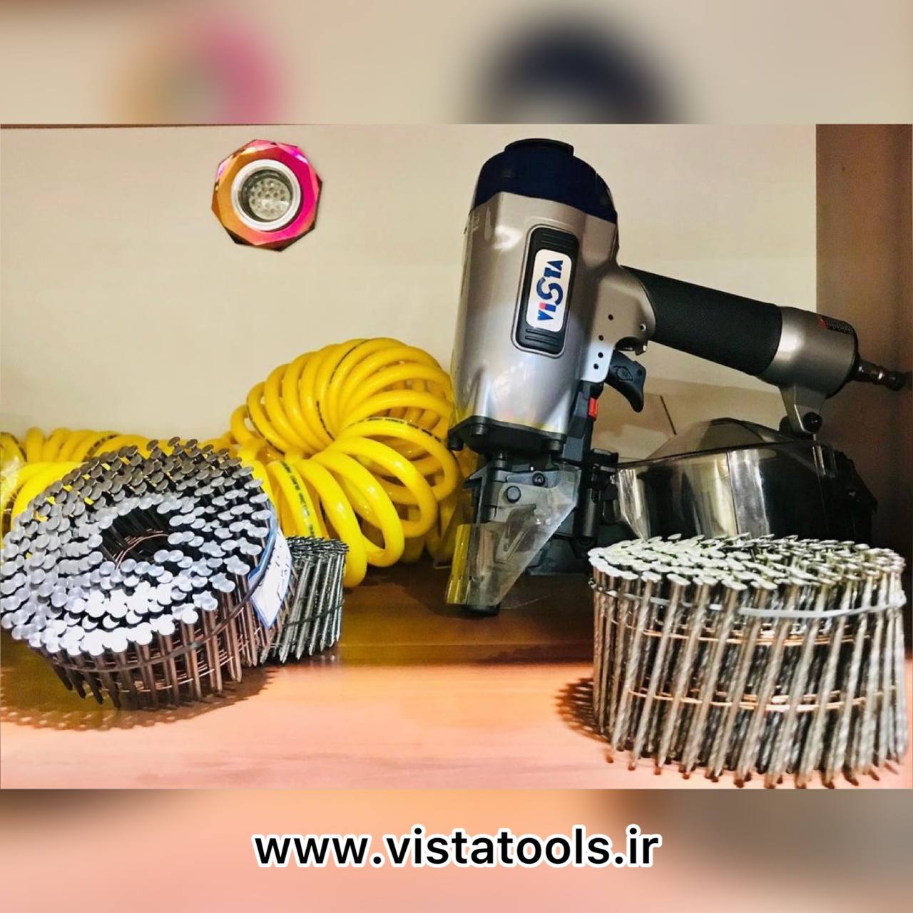 عرضه كننده انواع ميخكوب و ميخ نوارى * Vista * 