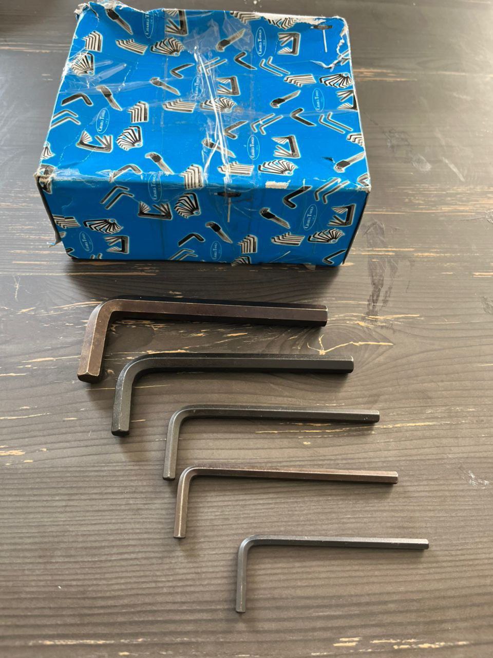 آچار آلن تکی بلند مشکی