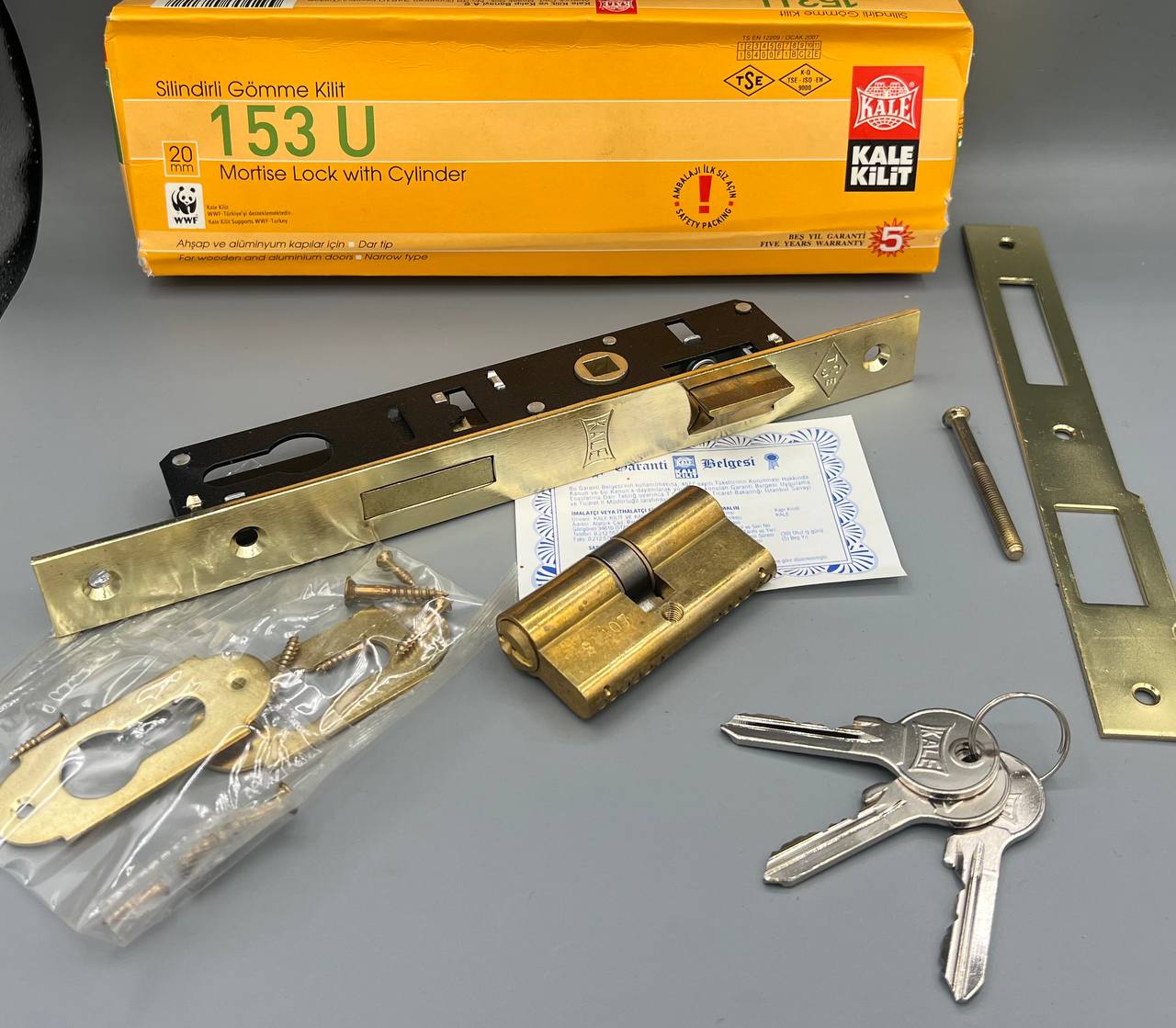 قفل ۳/۵همراه با سیلندر کالی اصلی