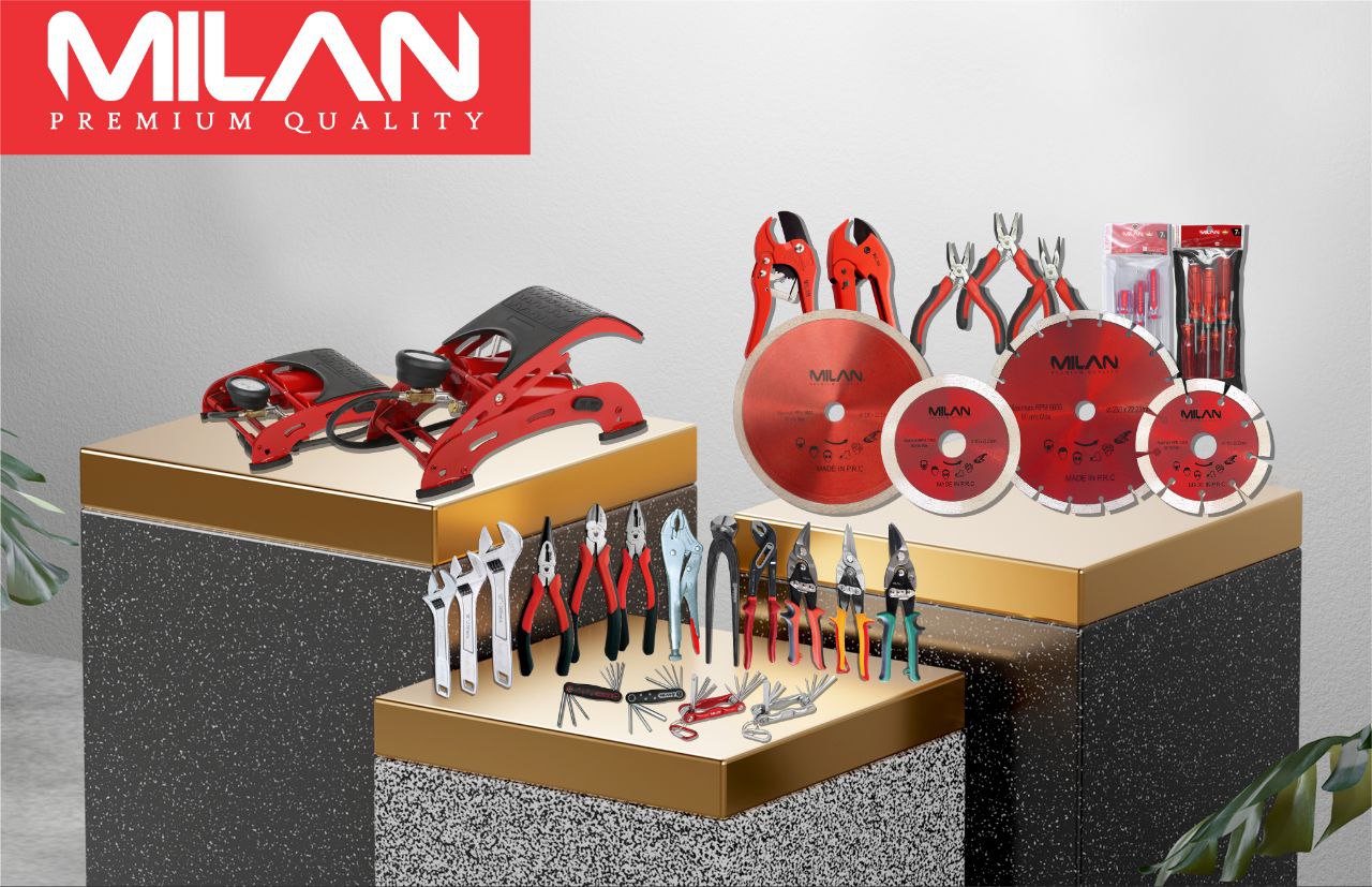 ابزارآلات با کیفیت بالا #میلان دارای گارانتی و گواهی نامه های معتبر جهانی 