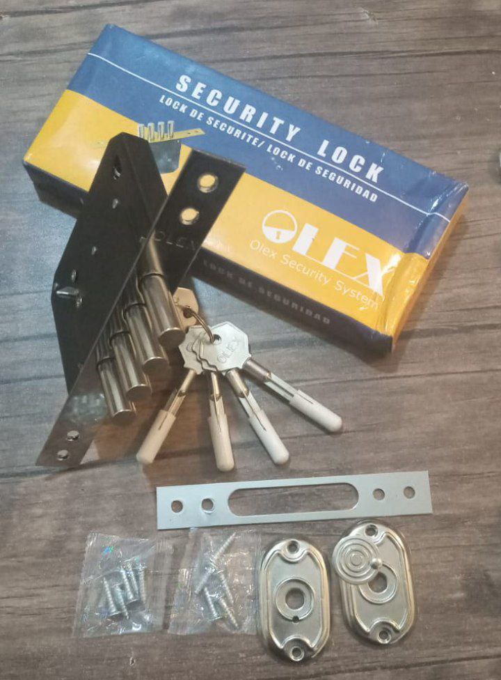 #قفل_چهارلول_Olex #قفل_کمکی_درب قفل چهار لول الکس .از بهترین کیفیت. کمکی درب های آپارتمانی و ضد سرقت