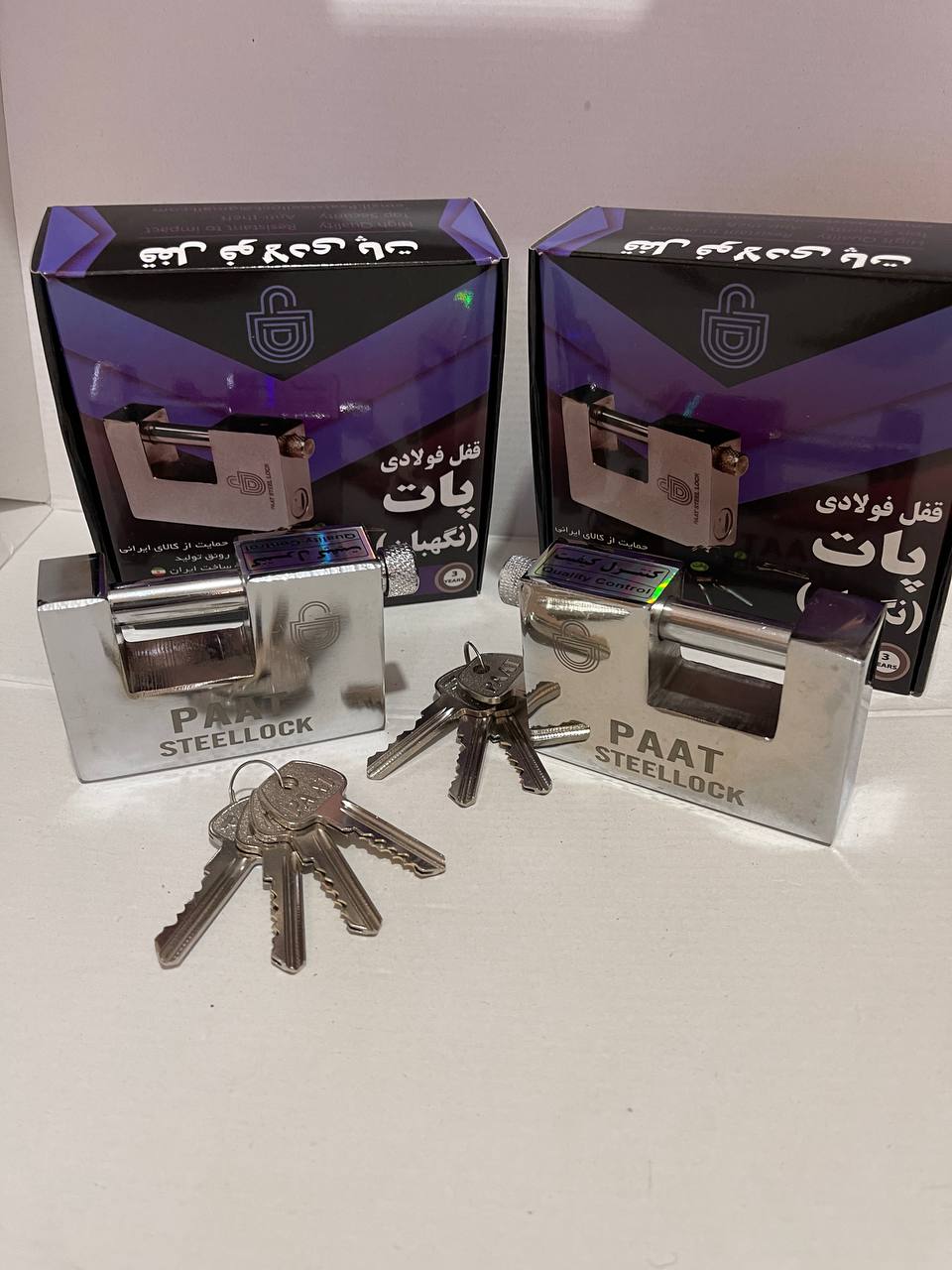 قفل کتابی ۱۰۰ کلید دوشیار پات