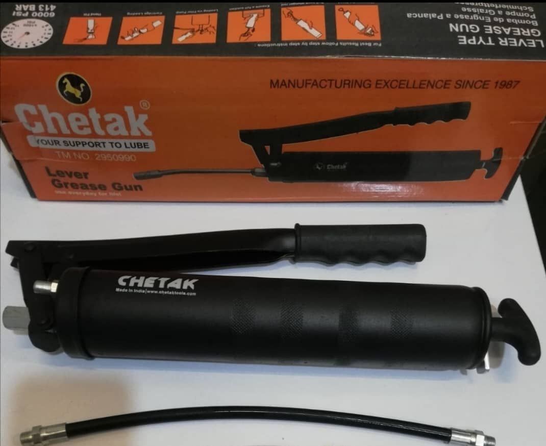 توزیع گریس پمپ دستی درجه یک Chetak 
