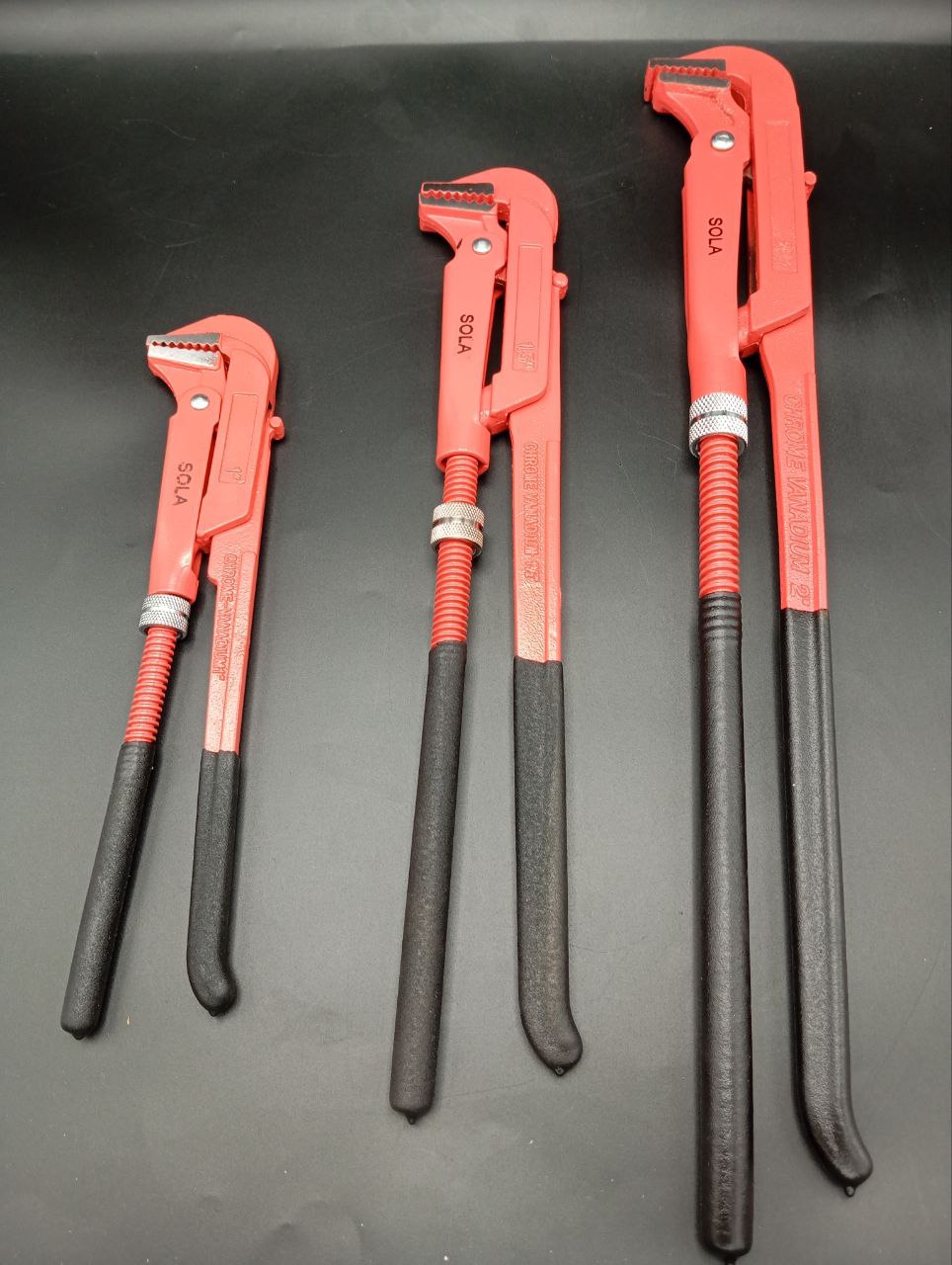 آچار لوله گیر دو دسته سولا