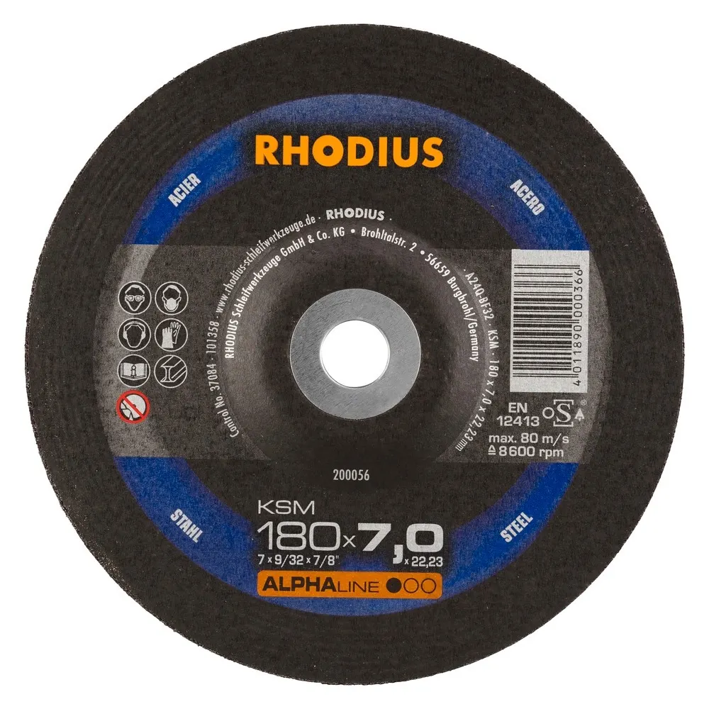 محصولات برش و سایش رودیوس آلمان 