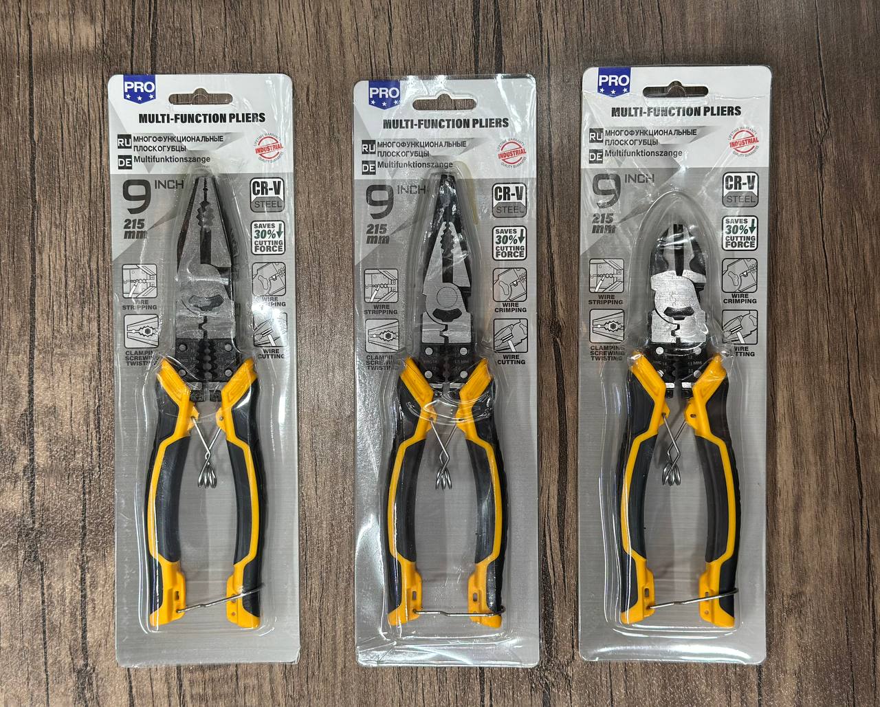 سیم چین، انبردست، دمباریک فولادی چندکاره