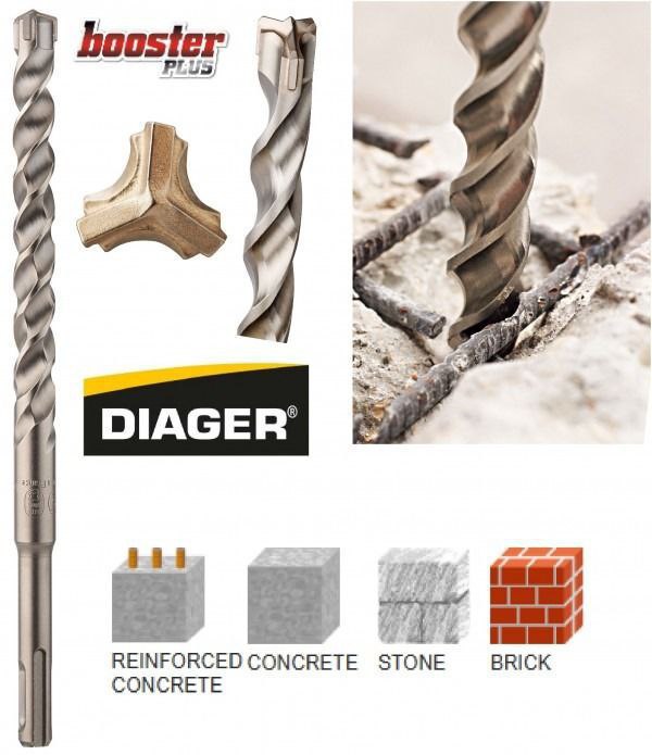  مته الماسه چهارشیار