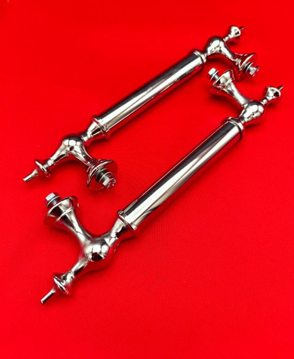 دستگیره  دو پیچ حیاطی طرح نگین طراحی زیبا  