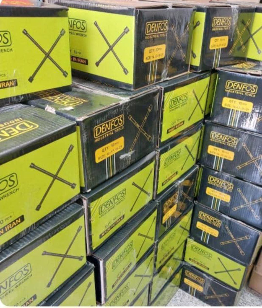 آچار چرخ ۴ سره دنفوس طرح آمریکا