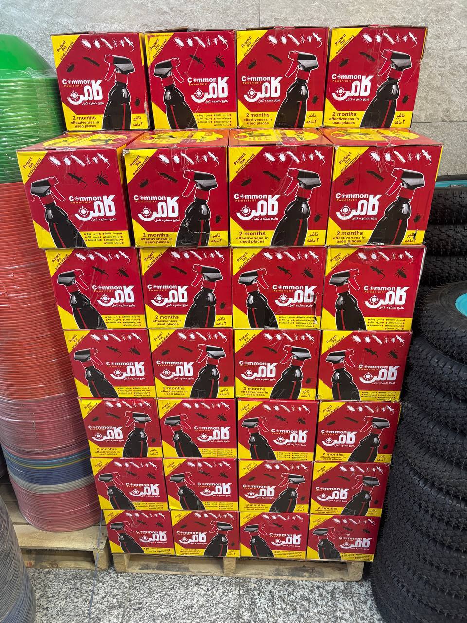 مایع حشره کش کامن