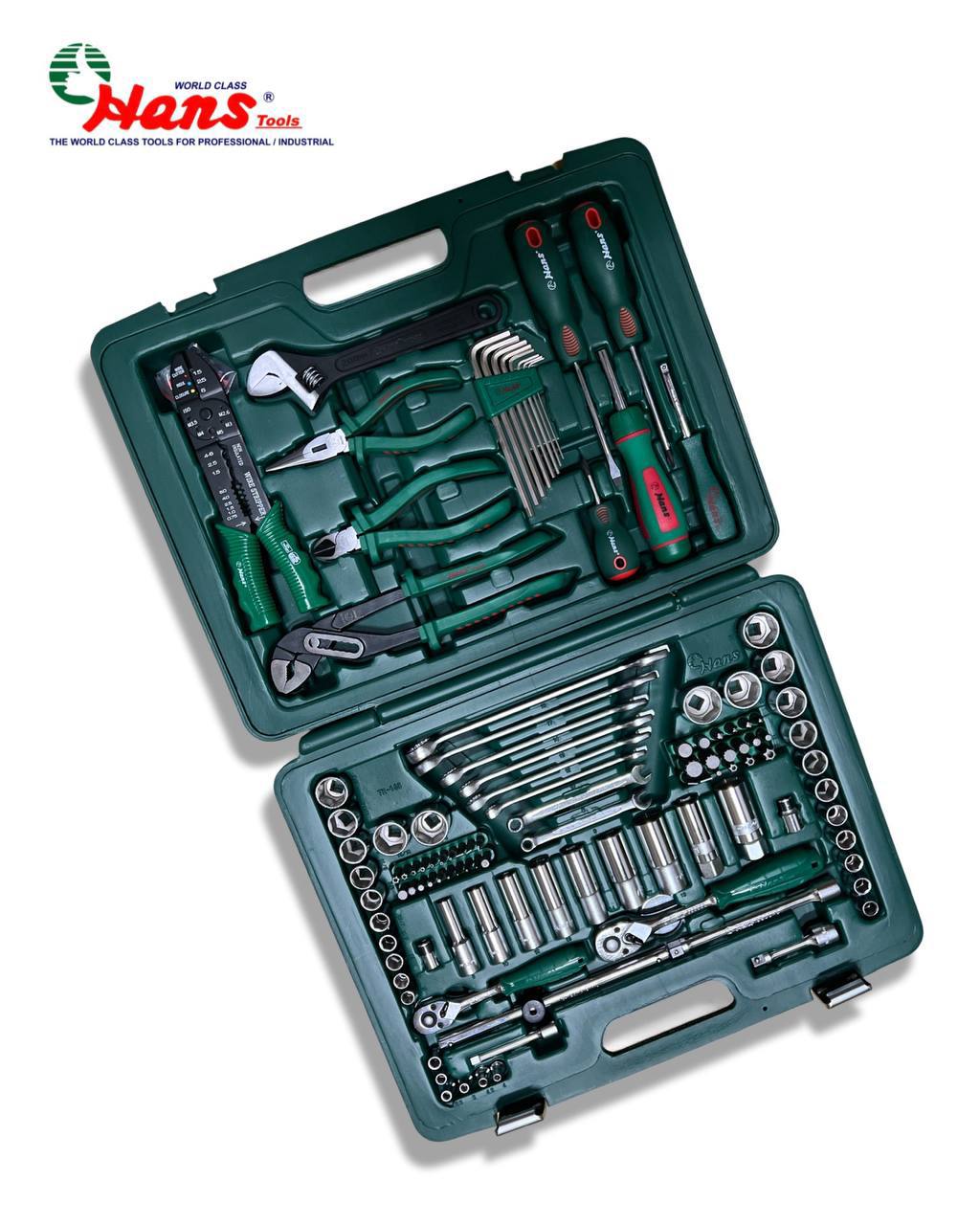 كيف ابزار 148 پارچه هنس