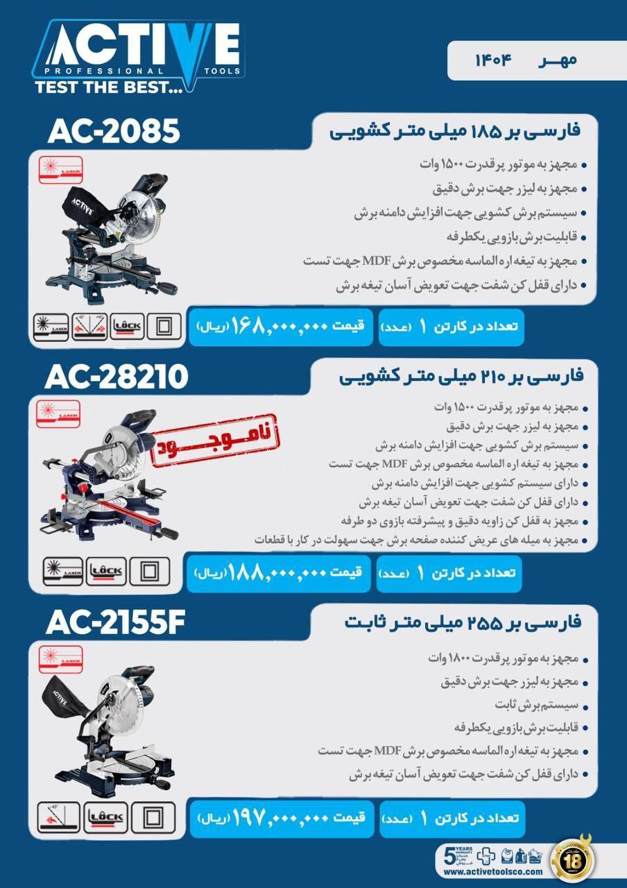 فارسی بر ۲۵۵ ثابت اکتیو موجود شد و آماده توزیع میباشد 