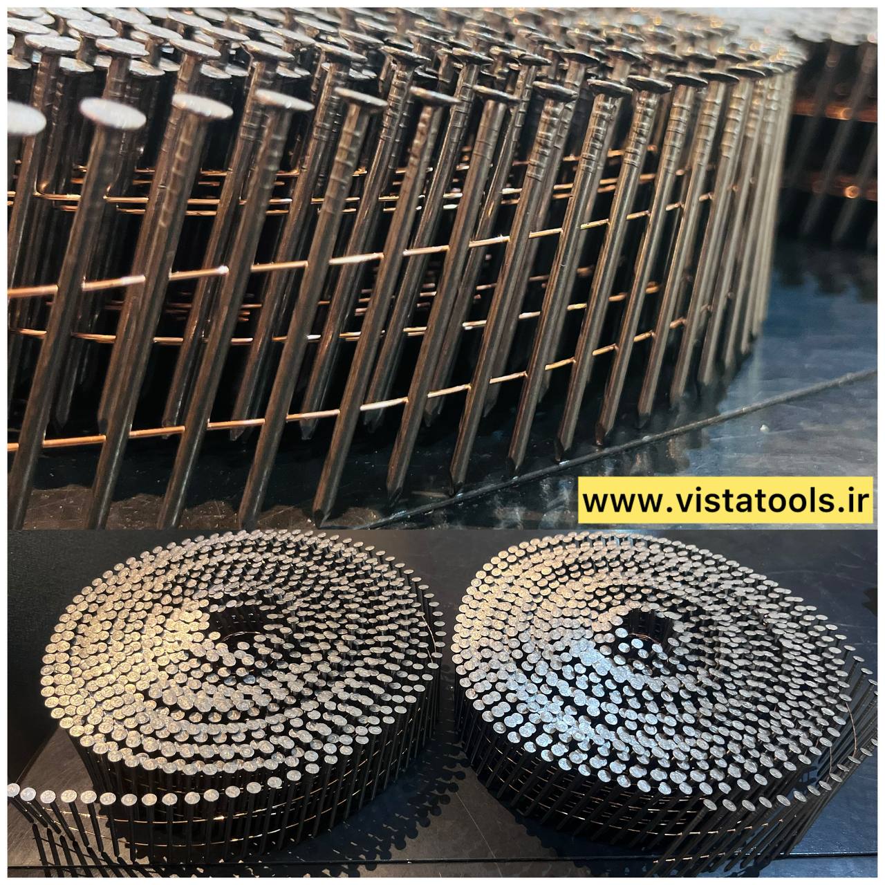 عرضه كننده انواع ميخكوب و ميخ نوارى * Vista * 