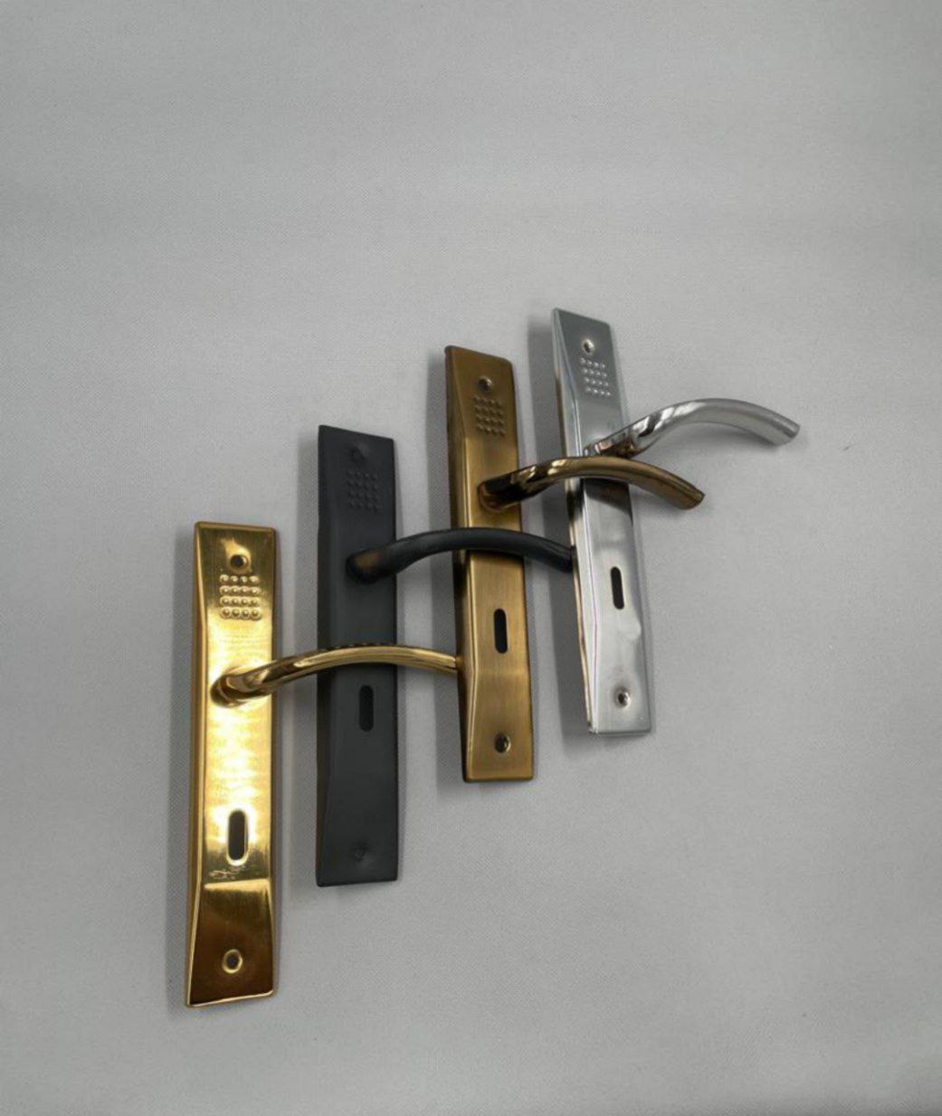 دستگیره خالدار وانمکس کلیدی/سویچی/سرویس/اپارتمانی ابکاری عالی /ضمانتی رنگ ساتن طلایی مشکی زیتونی کار