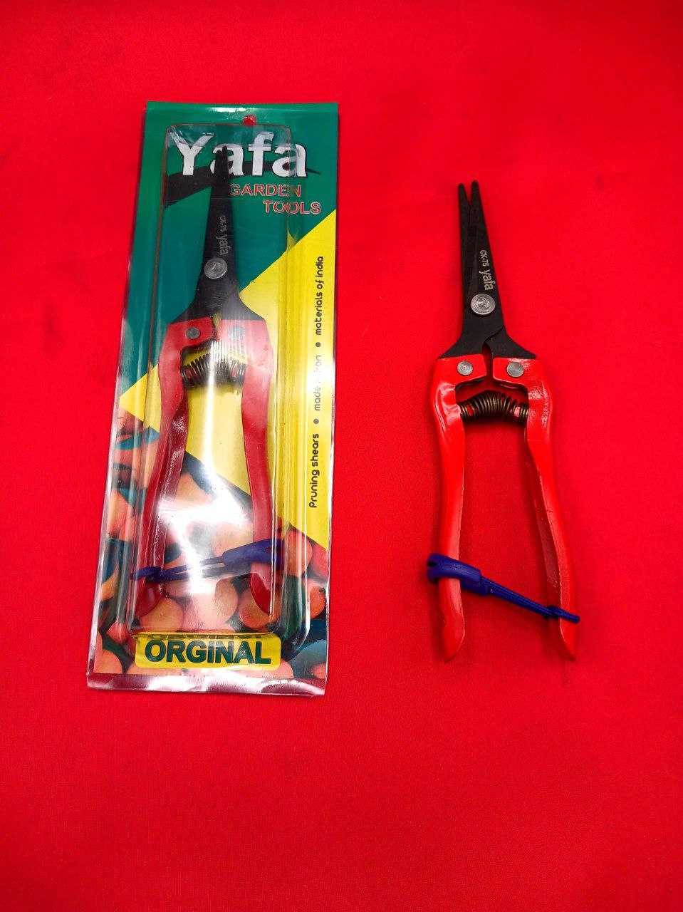 قیچی میوه چینی نوک بلند سر صاف