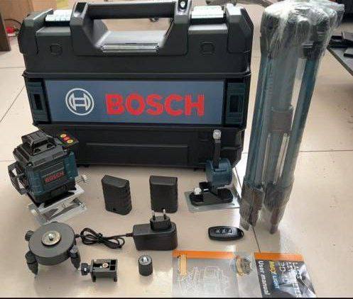 ⭐️ تراز لیزری ۱۶ خط نور سبز بوش