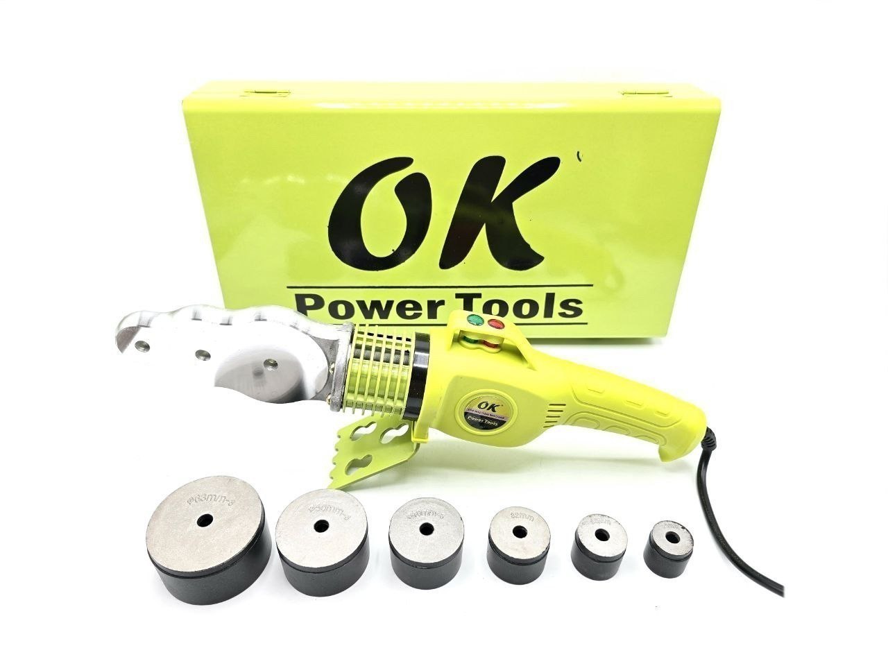 ⭐️ دستگاه اتو لوله با لوازم کامل دو راکت اوکی