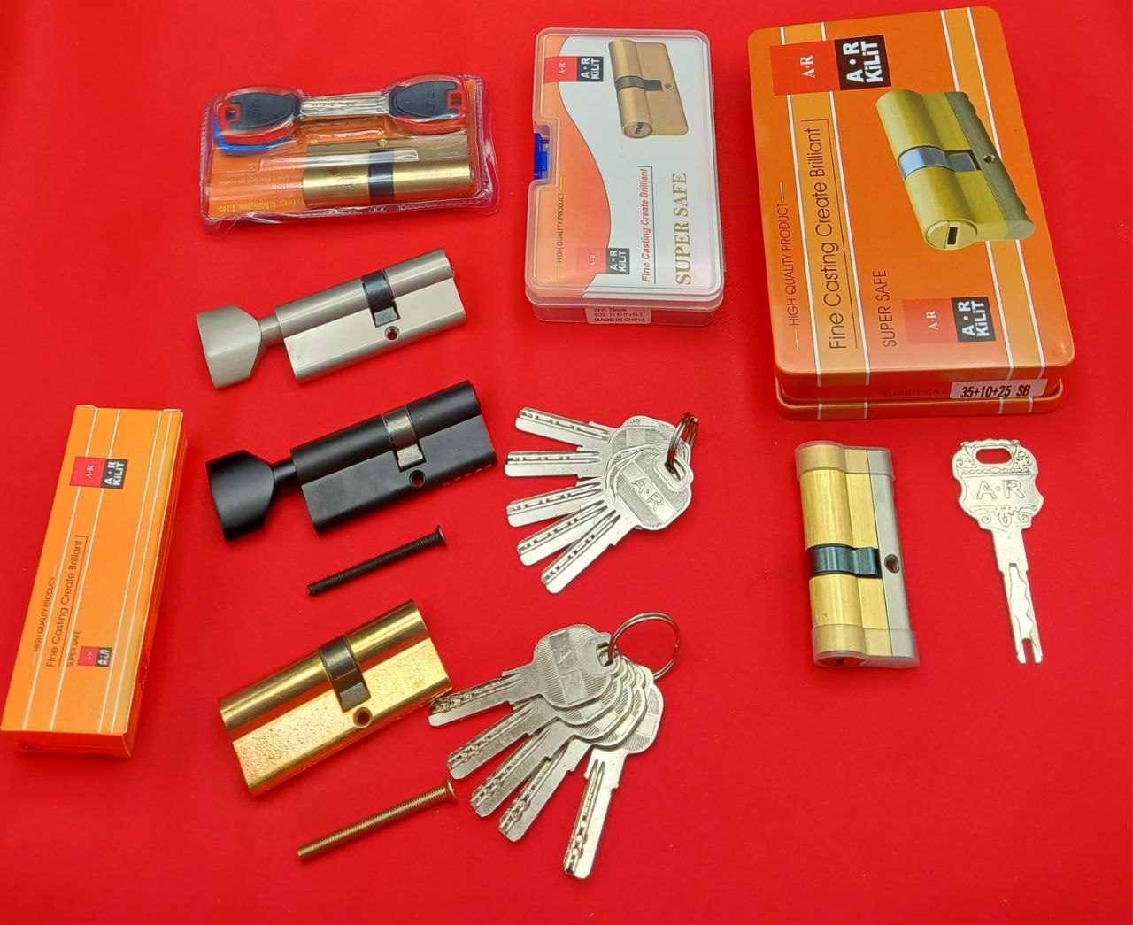 انواع سیلندر موجود در فروشگاه