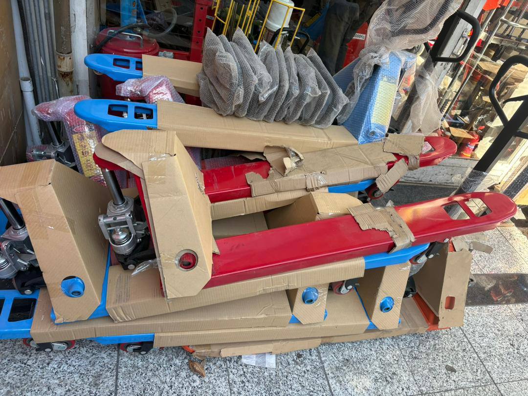 جک پالت۳تن شیاردار اُمگا