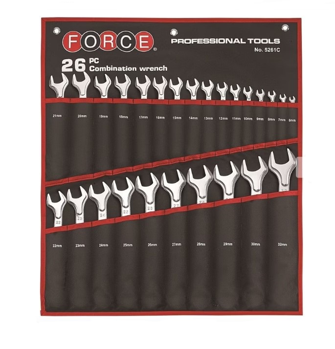 آچار یکسر رینگی فورس force