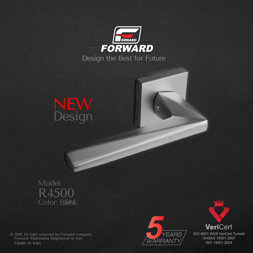 دستگیره دوتیکه (رزت) فوروارد کد R4500