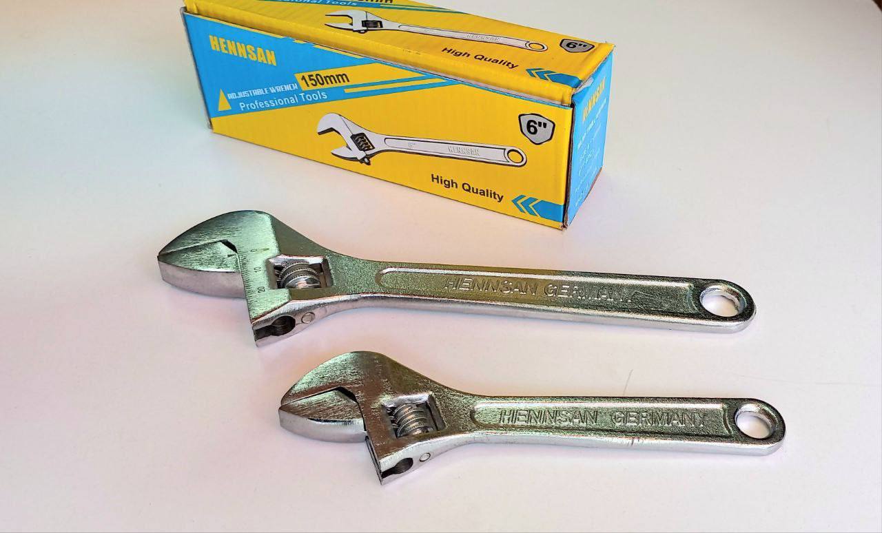 آچار فرانسه سایز "۶، "۸