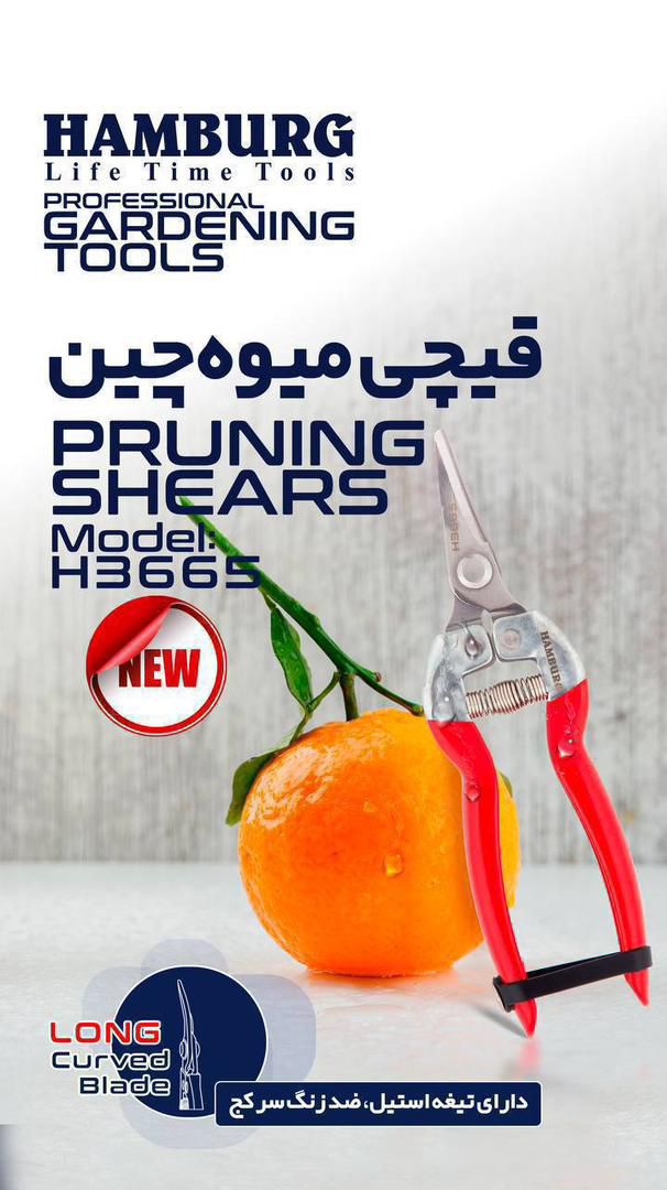 پخش انواع قیچی باغبانی شاخه زن. شمشاد زد