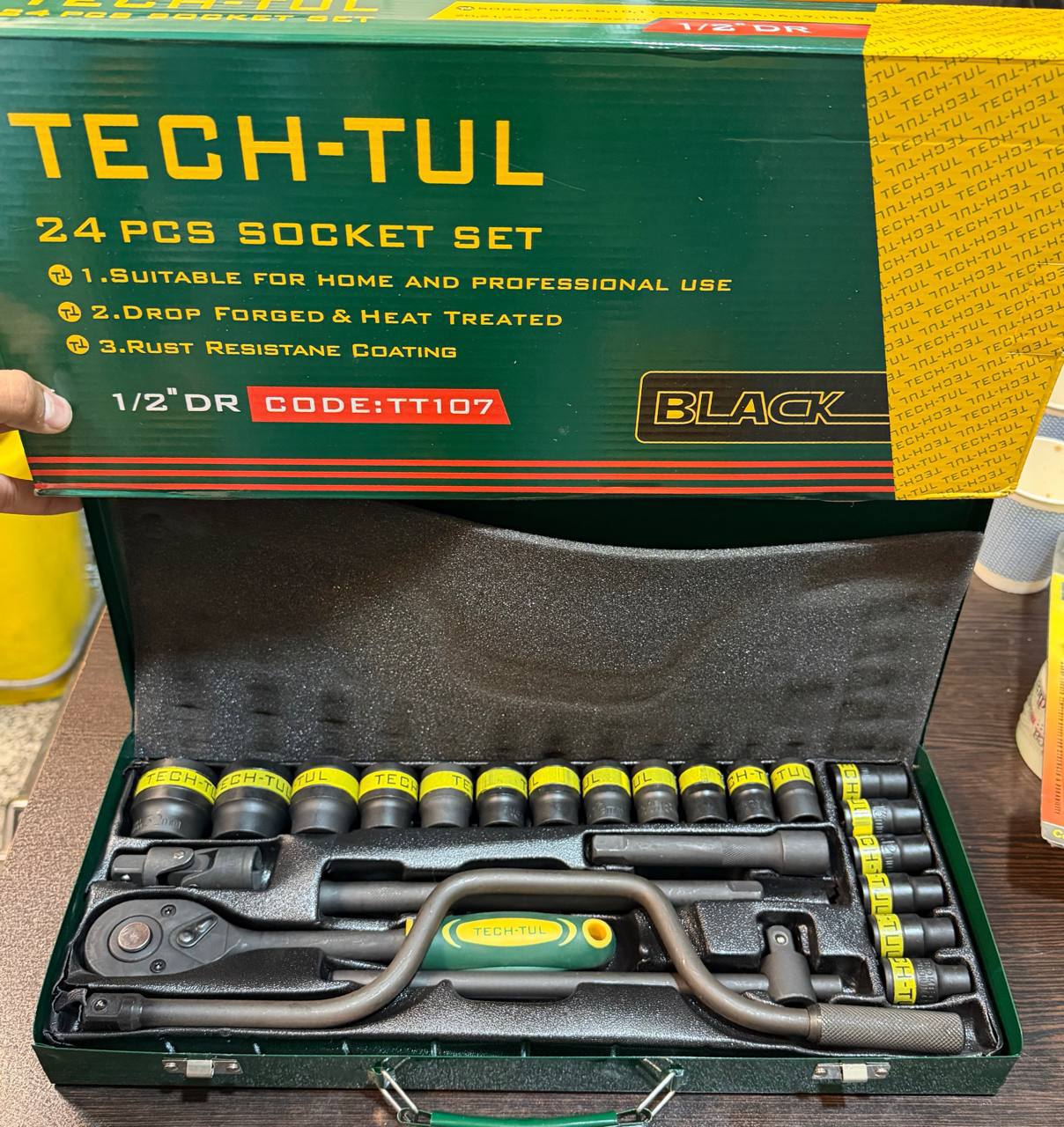 جعبه بکس ۲۴ پارچه تک تول 