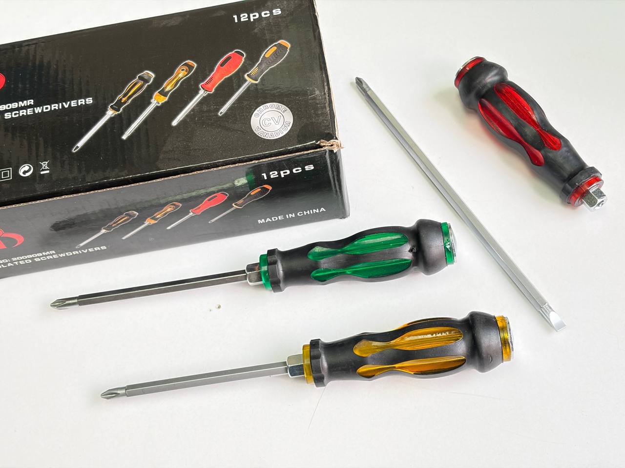 پیچ گوشتی دو طرفه ضربه خور ۱۲۵*۶