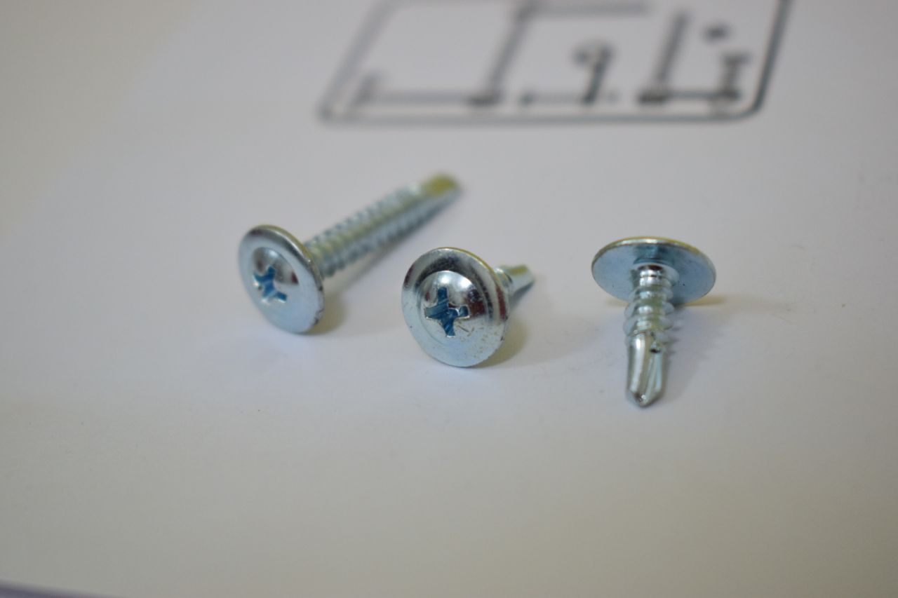 ⭕️پیچ نوک مته واشردار تایوانی با ضمانت کیفیت در تمامی سایزها موجود است