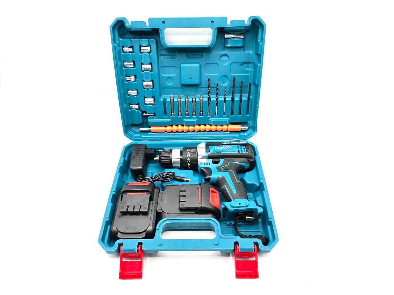 ⭐ دریل شارژی چکشی ۱۱۸ ولت طرح ماکیتا