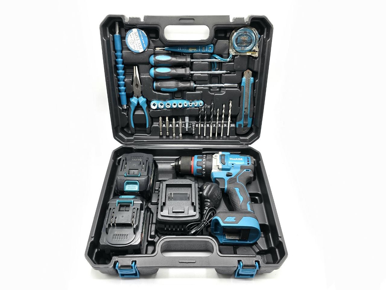 ⭐️ دریل شارژی گیربکسی چکشی ۱۴۸ ولت طرح ماکیتا