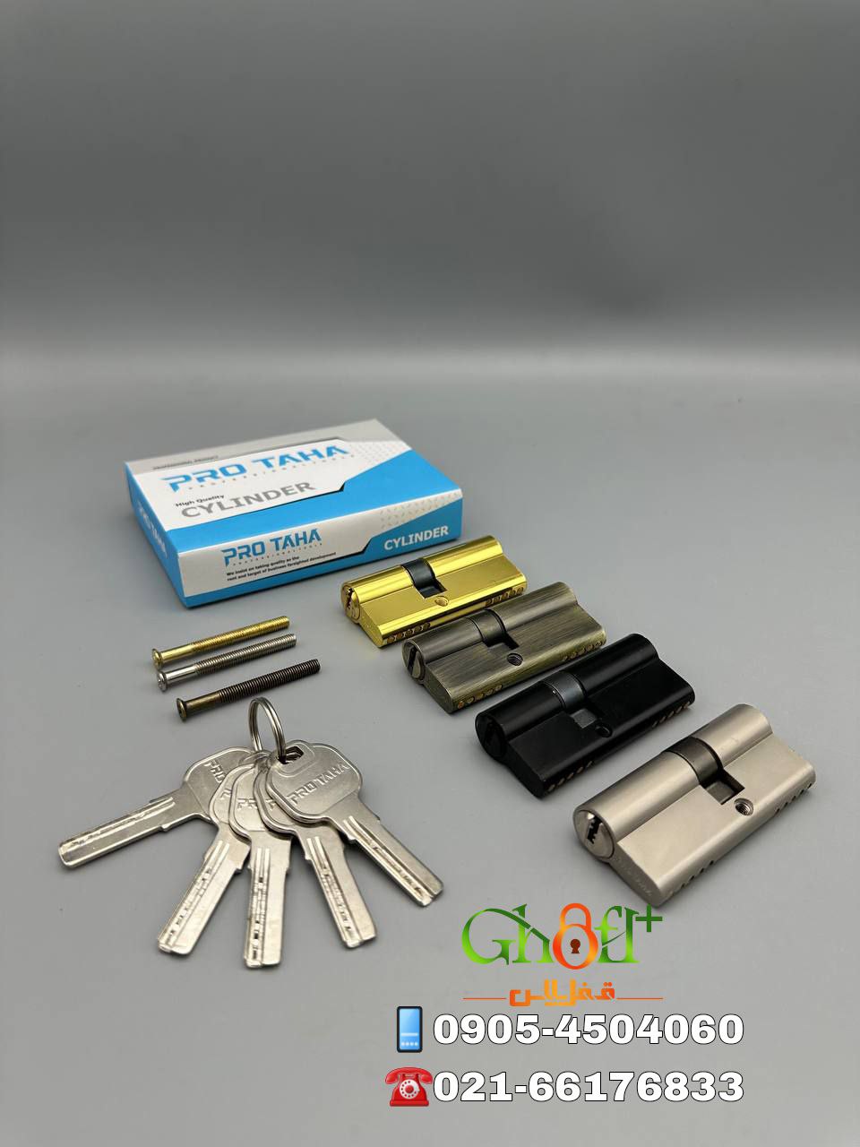  سیلندر ۷سانت جعبه کادویی پرو طاها ساچمه برنج کلید بلند رنگ : طلایی / مشکی / زیتونی / ساتن قیمت عالی