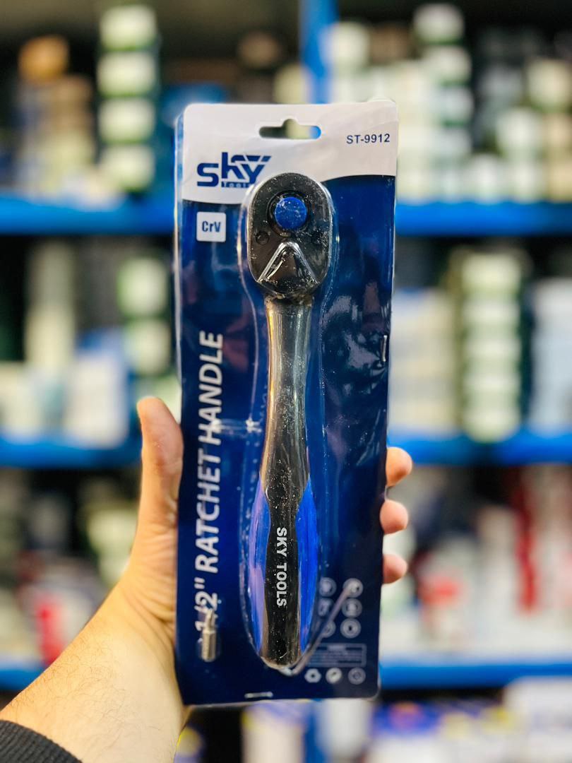 دسته جغجغه 1/2 روکشدار اسکای 