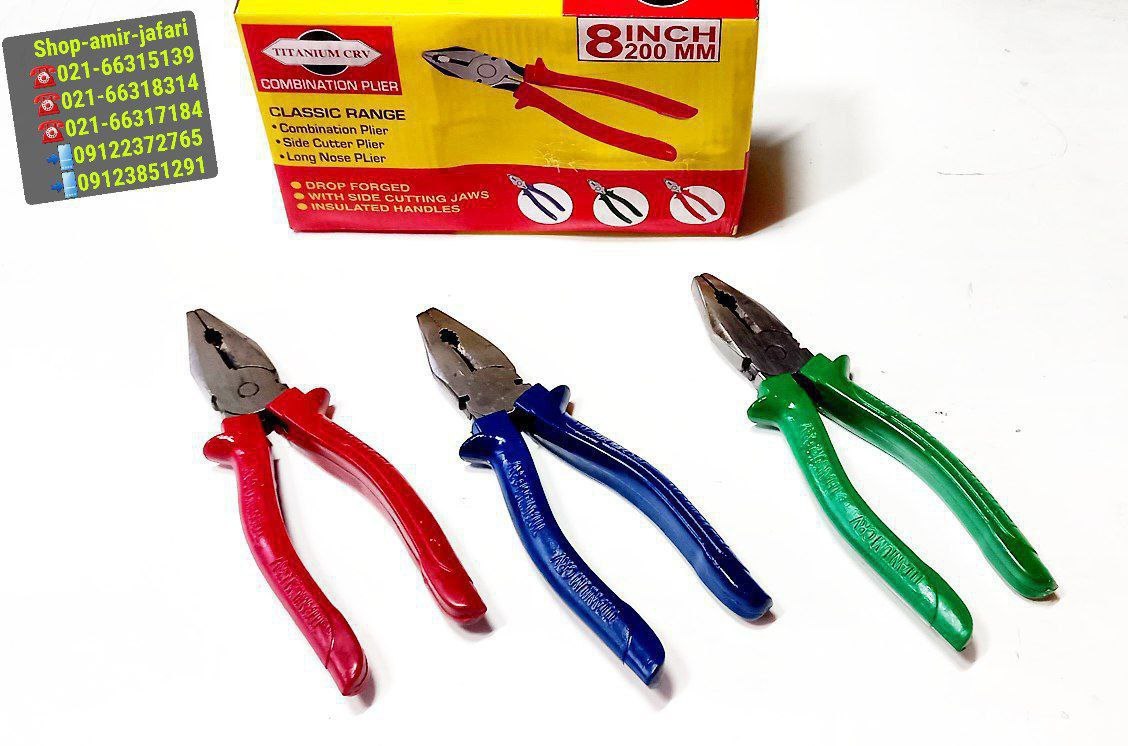 انبردست "8 اینچ TITANIUM 