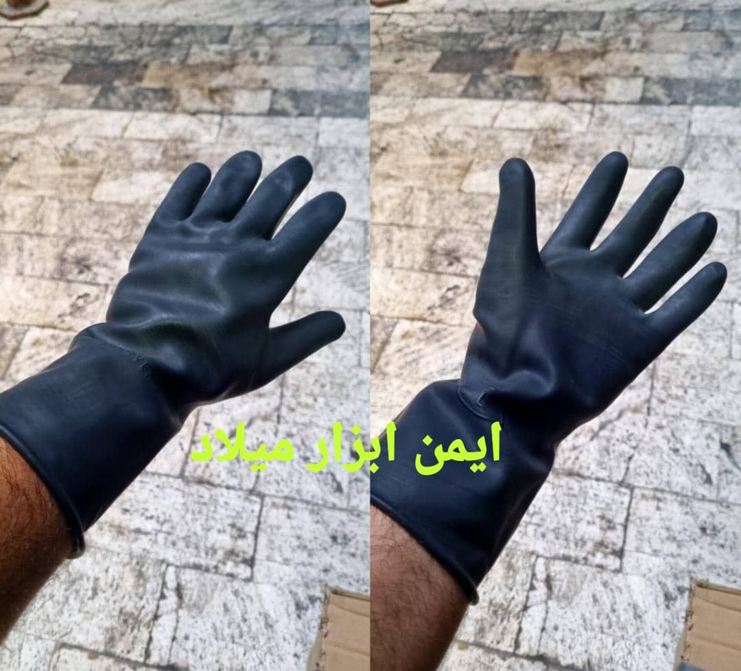 دستکش لاستیکی میهن یزد