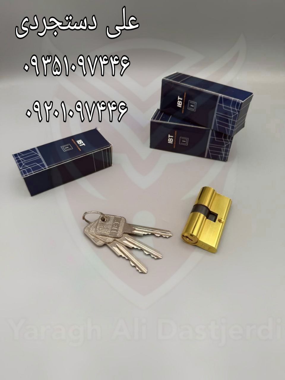 سیلندر ۶ سانت کلید معمولی آی بی تی IBT کارتن ۱۸۰ عدد