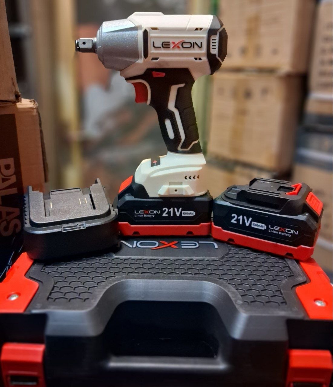 بکس شارژی 500نیوتن لکسون 