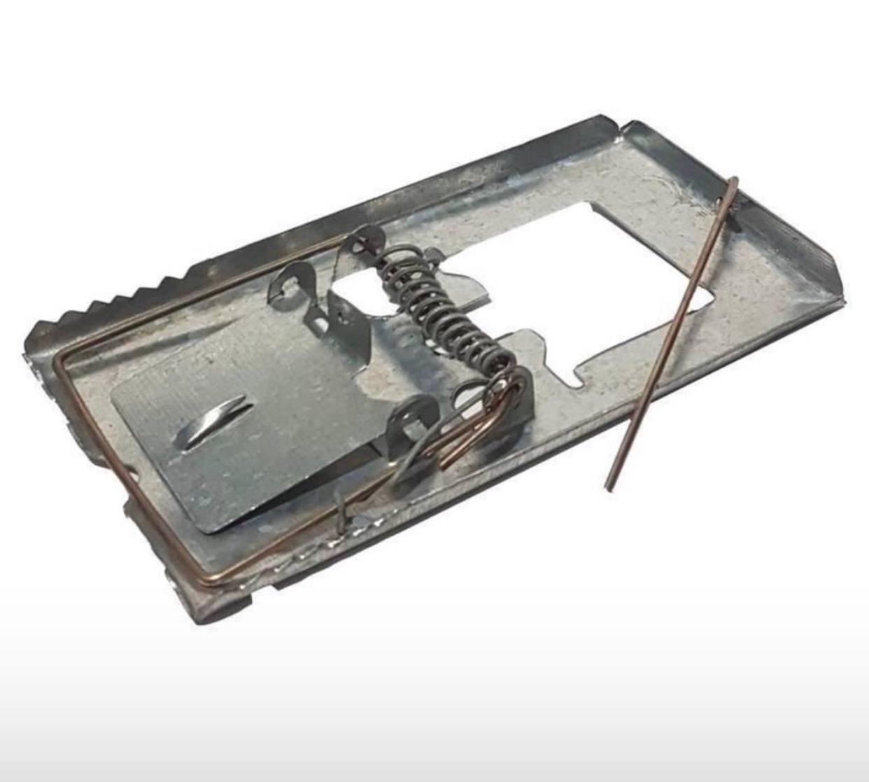 تله موش تخت فلزی