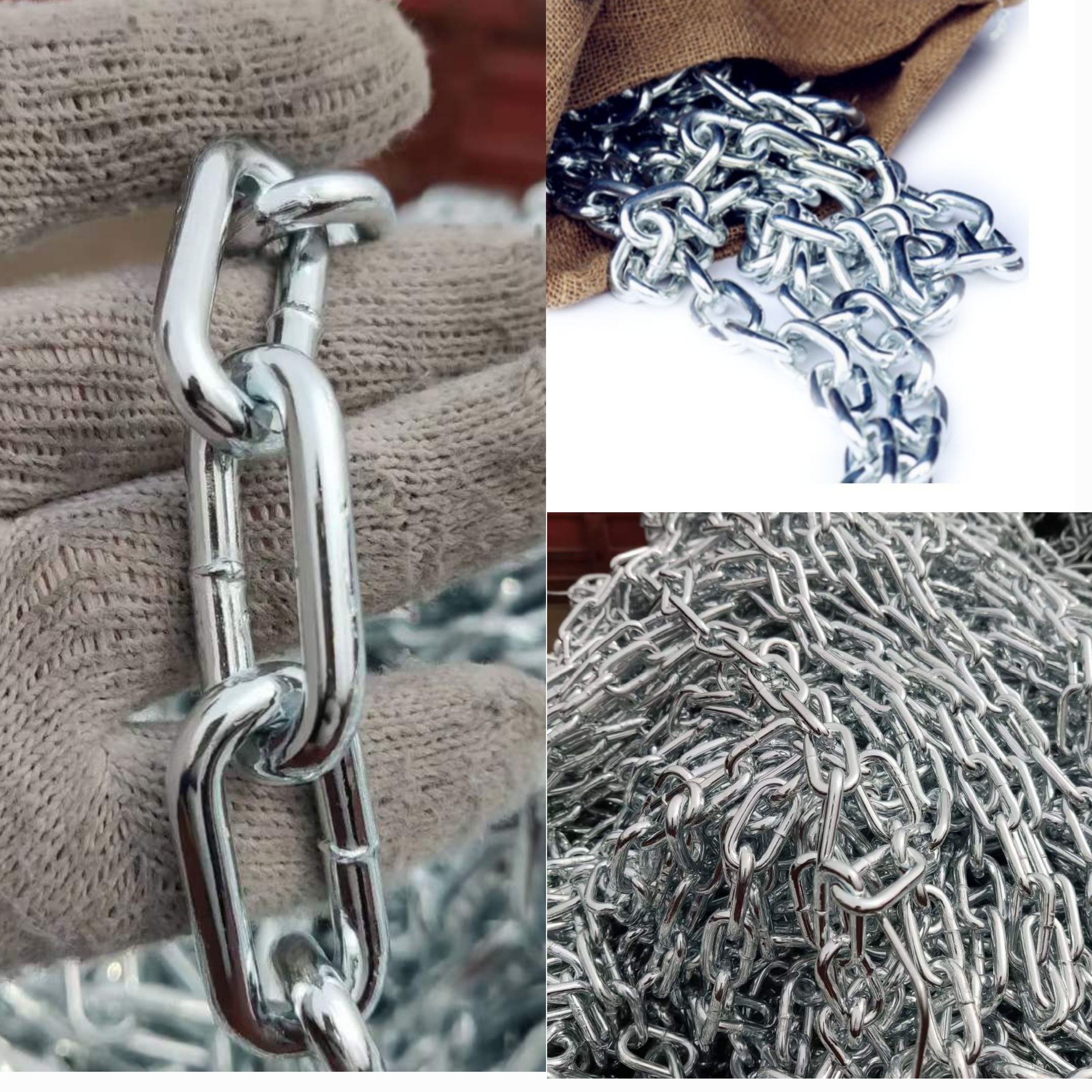 زنجیر گالوانیزه (زنجیر کیسه ای)